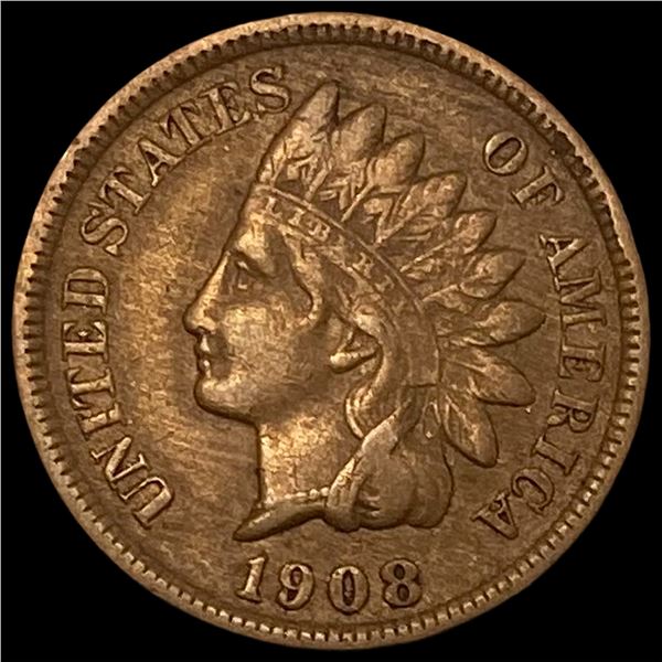 1908-S Indian Head Cent NEARLY UNCIRCULATED