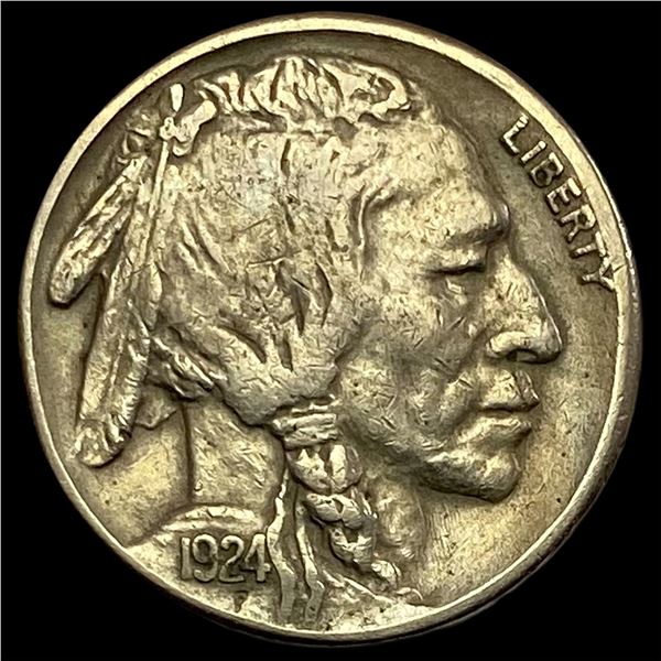 1924-S Buffalo Nickel NEARLY UNCIRCULATED