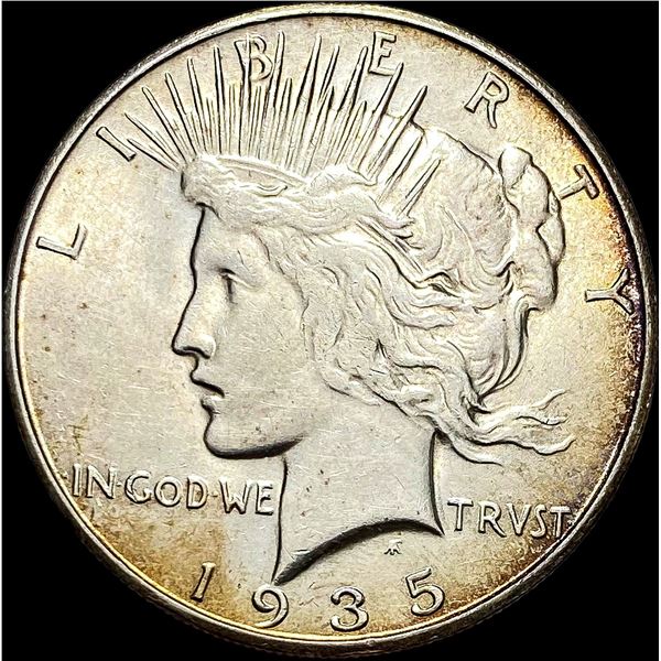 1935-S Silver Peace Dollar CLOSELY UNCIRCULATED