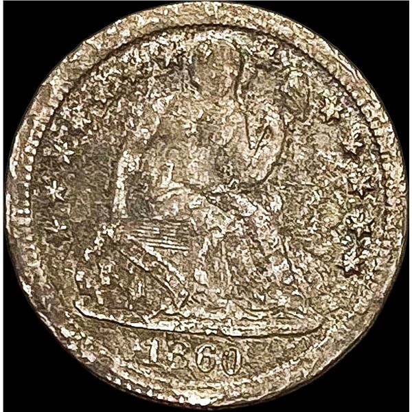 1860-S Seated Liberty Dime HIGH GRADE