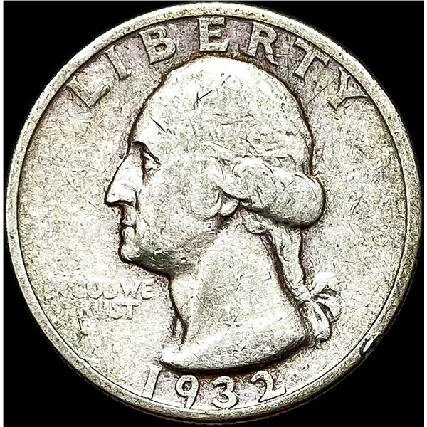 1932-S Silver Washington Quarter LIGHTLY  CIRCULATED
