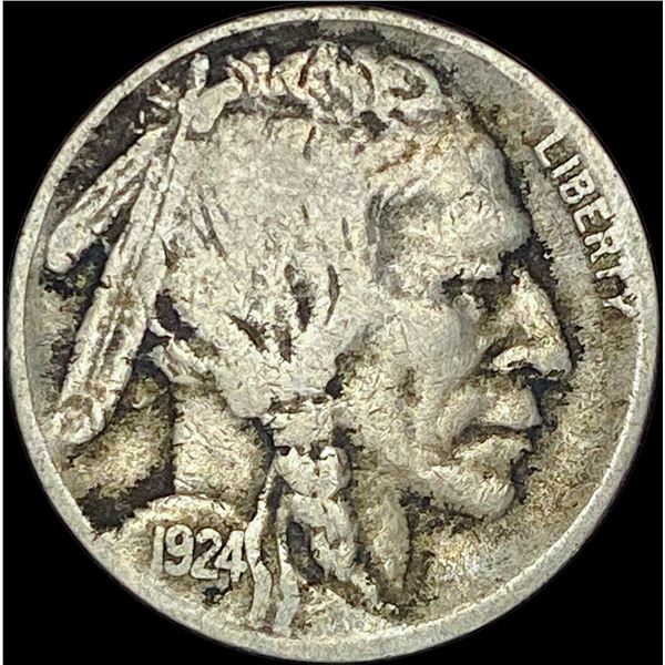 1924-S Buffalo Nickel ABOUT UNCIRCULATED