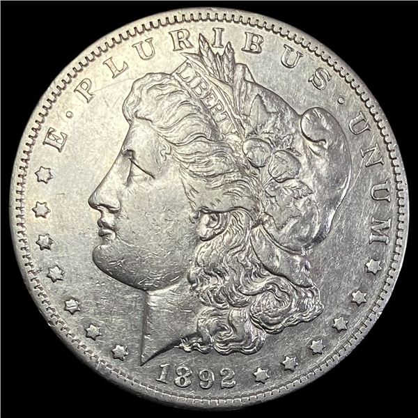 1892-S Silver Morgan Dollar NEARLY  UNCIRCULATED