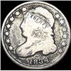 Image 1 : 1834 Capped Bust Dime NICELY CIRCULATED