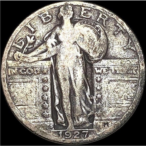 1927-S Standing Liberty Quarter NICELY  CIRCULATED
