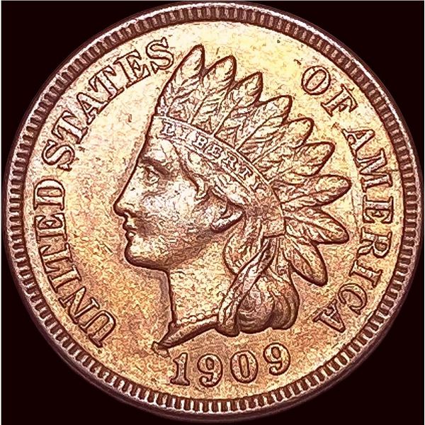 1909 Indian Head Cent CLOSELY UNCIRCULATED