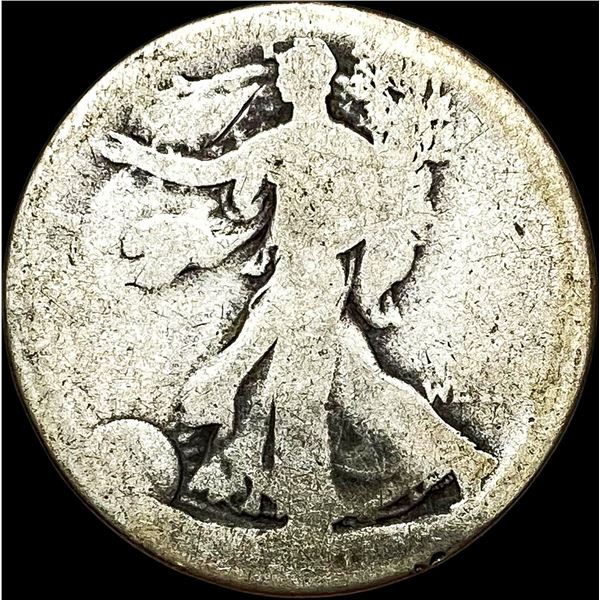 1921-S Walking Liberty Hald Dollar CIRC