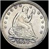 Image 1 : 1853 Arrows/Rays Seated Liberty Quarter  UNCIRCULATED
