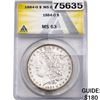 1884-O Morgan Silver Dollar ANACS MS63