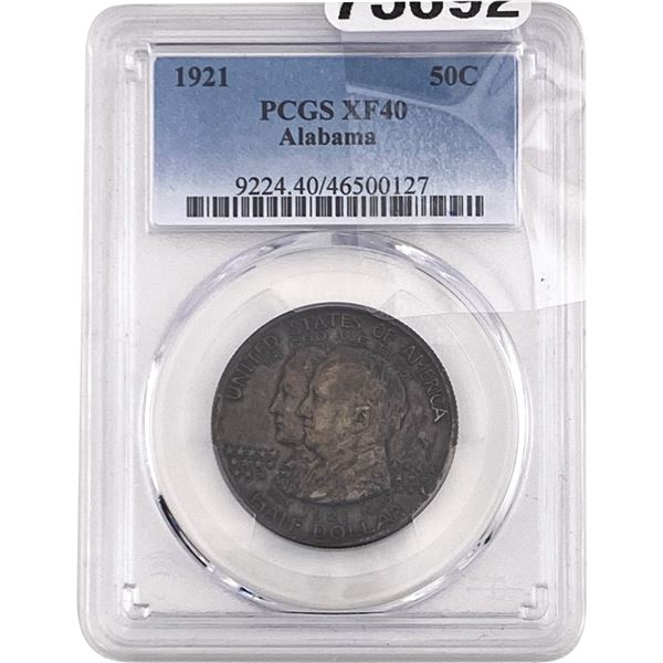 1921 Alabama Half Dollar PCGS XF40