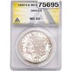 Image 1 : 1890-S Morgan Silver Dollar ANACS MS60