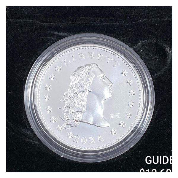 2024 Silver Flowing Hair Medal w/ Box