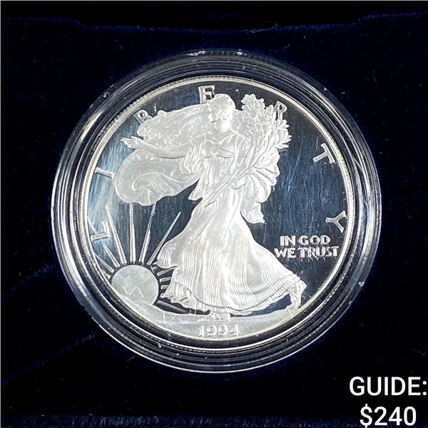 1994 1oz Proof Silver Eagle w/ Box