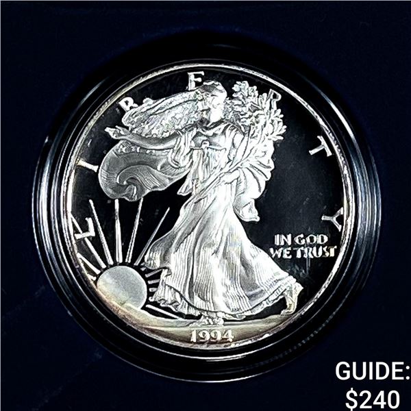 1994 1oz Proof Silver Eagle w/ Box
