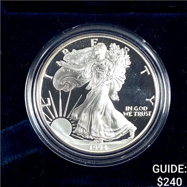 1994 1oz Proof Silver Eagle w/ Box