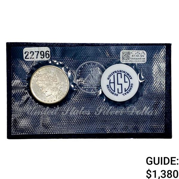 1878-CC Morgan Silver Dollar GSA Soft Pack