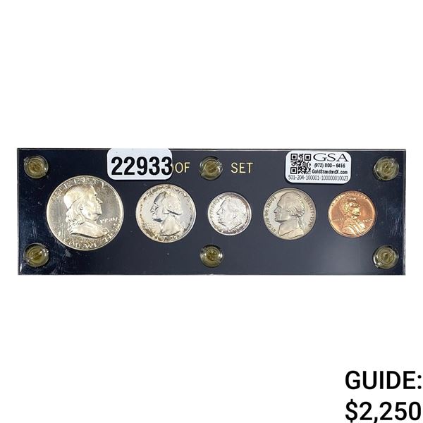 1950 U.S. Proof Set 1C-50C