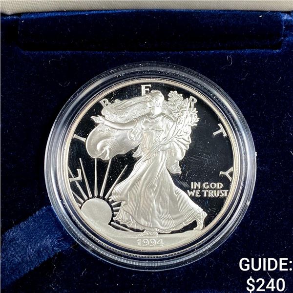 1994 1oz Proof Silver Eagle w/ Box