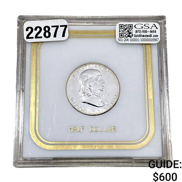 1951 Franklin Half Dollar
