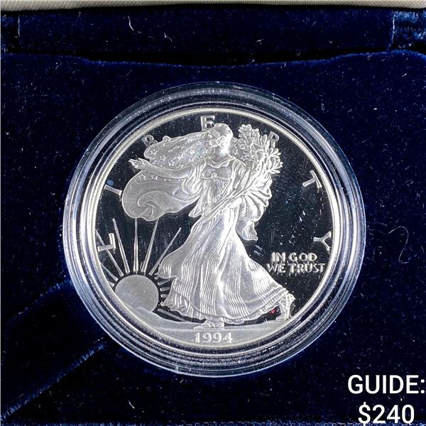 1994 1oz Proof Silver Eagle w/ Box