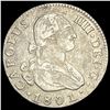 Image 1 : 1801-Mo FM Mexico 2 Reales Silver Coin HIGH GRADE