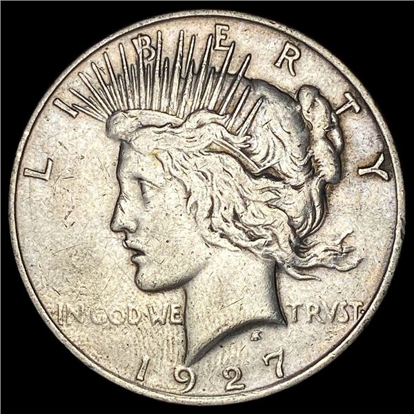 1927 Peace Silver Dollar CLOSELY UNCIRCULATED
