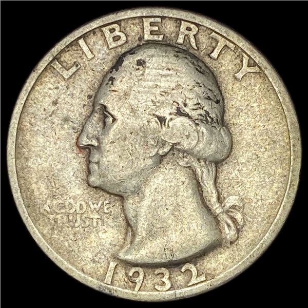1932-S Silver Washington Quarter LIGHTLY CIRCULATED