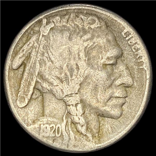 1920-S Buffalo Nickel LIGHTLY CIRCULATED