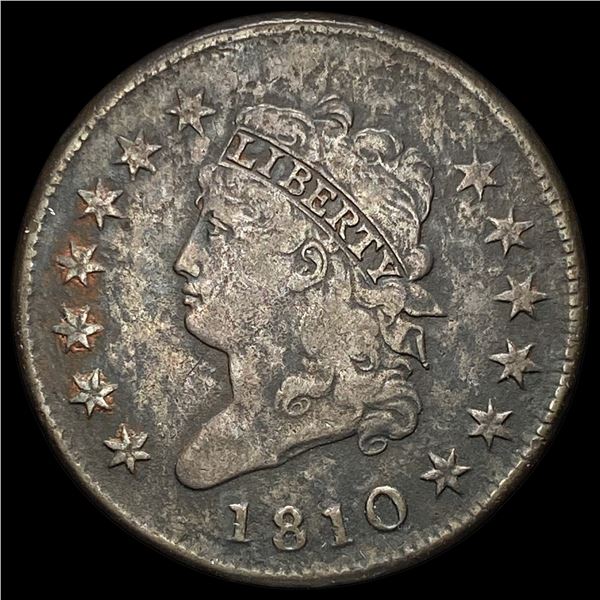 1810 Classic Head Large Cent LIGHTLY CIRCULATED