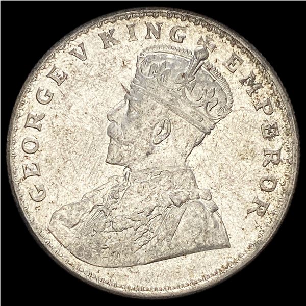 1919 India Silver 1 Rupee UNCIRCULATED