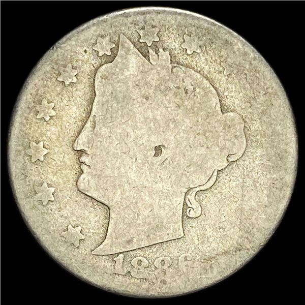 1896 Liberty Head Nickel NICELY CIRCULATED