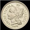 Image 1 : 1870 Nickel Three-Cent Piece CHOICE AU