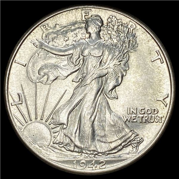 1942 Silver Half Dollar (Walking Liberty) UNCIRCULATED