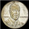 Image 1 : This is a 1924 German Hugo Eckener Zeppelin Medal. HIGH GRADE