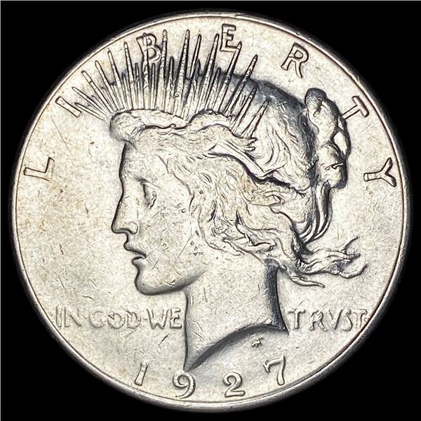 1927-S Silver Peace Dollar CLOSELY UNCIRCULATED