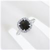 Image 7 : NEW Platinum 2.35 ctw GIA Graded Ceylon Alexandrite & Diamond Halo Engagement Ri