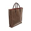 Image 2 : Louis Vuitton Brown Damier Ebene Canvas Sac Plat Tote Bag