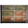 Image 2 : 6-VENEZUELA BILLS: 3-20 BOLIVARES & 3-50 BOLIVARES