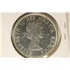 Image 2 : 1964 CANADA SILVER DOLLAR .6 OZ. ASW