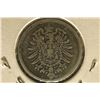 Image 2 : 1876-A GERMAN SILVER 1 MARK .1606 OZ. ASW
