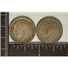 Image 2 : 1916 & 1926 GREAT BRITAIN SILVER 1 SHILLING .3364