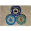 Image 2 : 3-$1 CASINO CHIPS: LIGOURI'S CASINO, GOLD RIVER