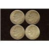 Image 1 : 1960-D, 61-D & 2-1964 SILVER ROOSEVELT DIMES