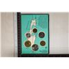 Image 2 : 1967 JERUSALEM SPECIMEN SET WITH 6 COINS