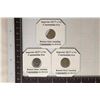 Image 2 : 3-CONSTANTIUS II ROMAN ANCIENT COINS: 337-361 A.D.