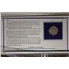 Image 2 : 1899 SILVER BARBER HALF DOLLAR IN INFO CARD
