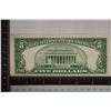 Image 2 : 1953 US $5 SILVER CERTIFICATE BLUE SEAL CU