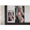Image 1 : 1 OZ. .999 COLORIZED SILVER NUDE WOMAN ART BAR