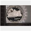 Image 1 : 1990-P US EISENHOWER PF SILVER DOLLAR WITH SOME