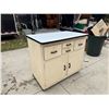 Image 2 : VINTAGE UTILITY/KITCHEN CABINET